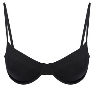 Monday Swimwear Black Maui Top